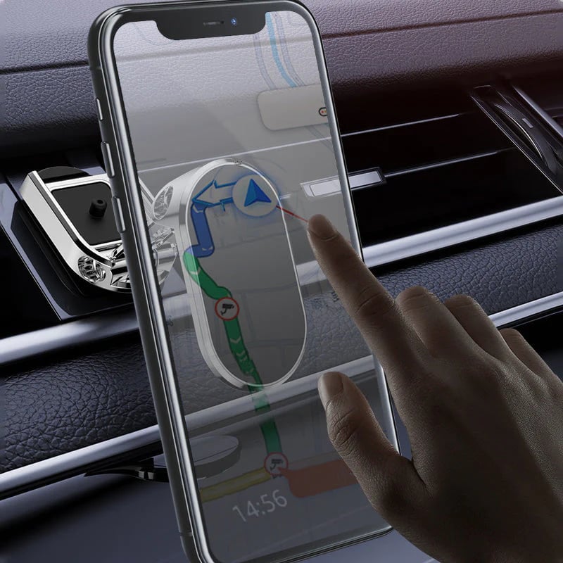 🔥zeitlich begrenzt 50 % Rabatt🔥 Klappbarer Autotelefonhalter aus Metall