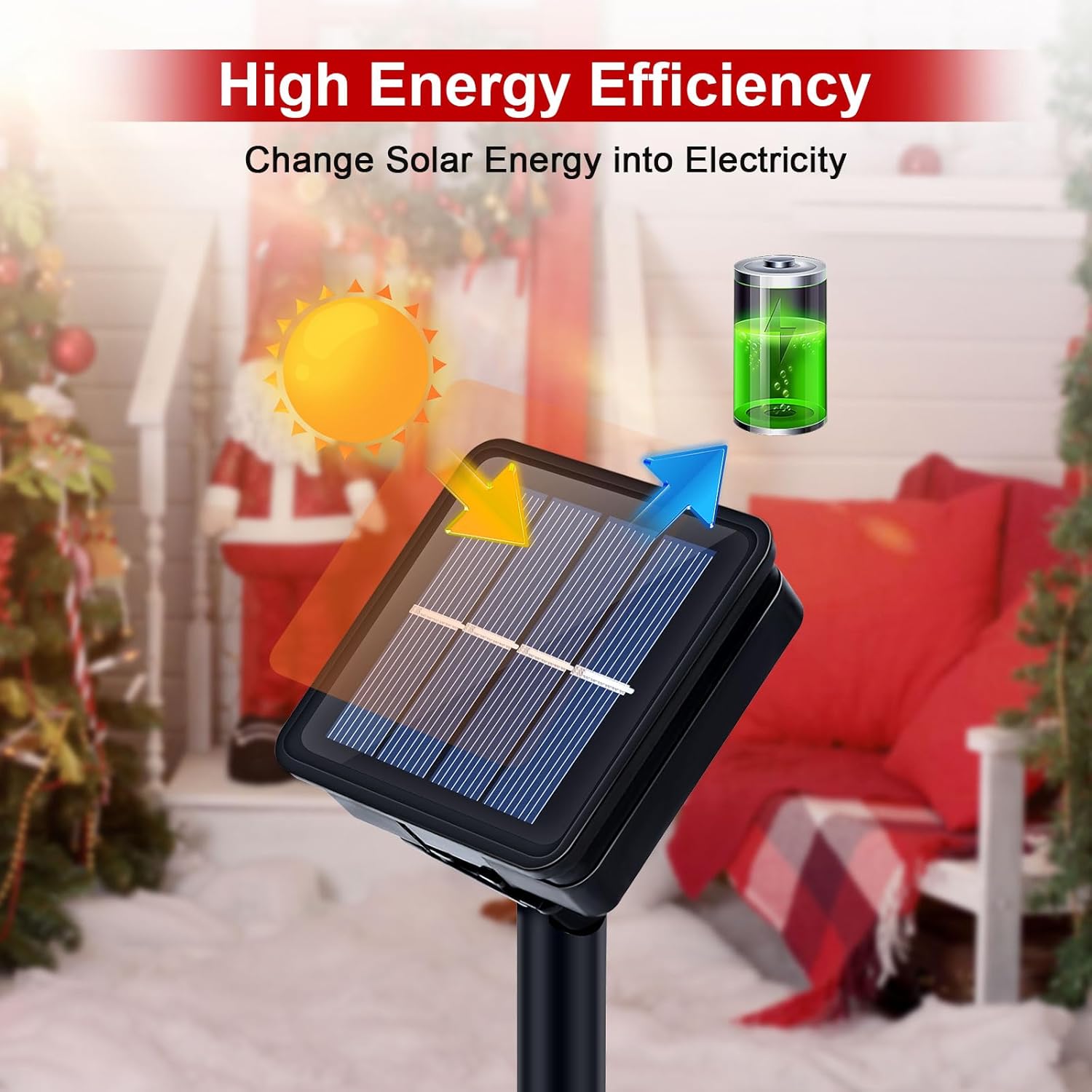 🔥Last Day Promotion 50% OFF🔥Solar-Powered Mini Christmas Tree