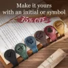 🔥LAST DAY SALE 70% OFF💥Personalized Magnetic Leather Bookmark