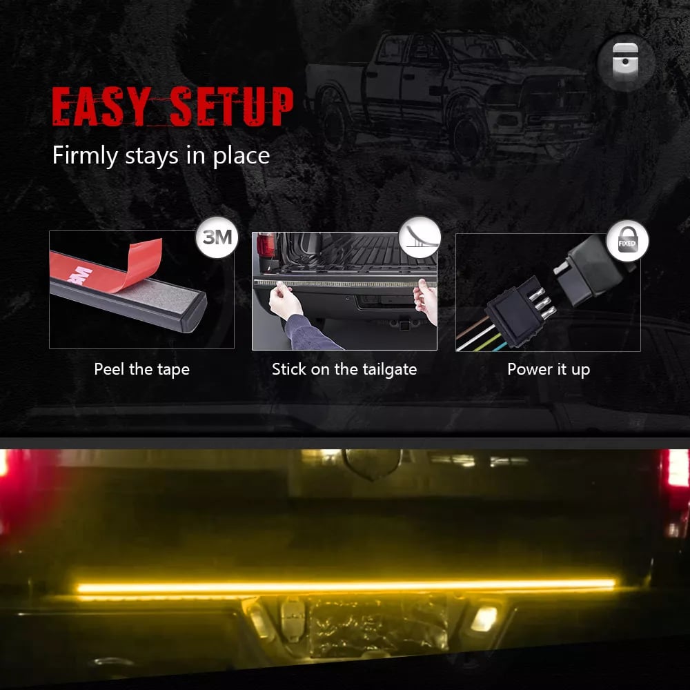 ⏰LAST DAY SALE 50% OFF💥LED Tailgate Lights, Turn Signals And Driving And Reversing Lights