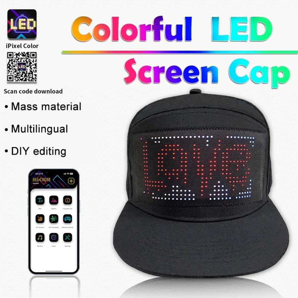 🔥Last Day Promotion 48% OFF-🎁-Turn Your Party Into a Aea Of Lights: Cool LED caps