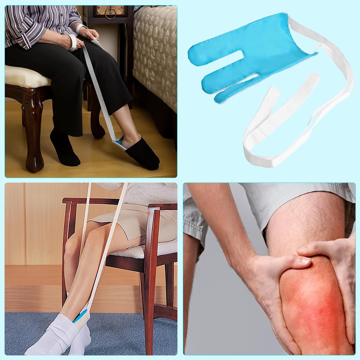 🎁TikTok Last Day Sale - 70% OFF🎉Sock Aids for Putting Socks On and Off, No Bending Sock Aid