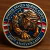 United States Marine Corps 250th Anniversary Coin