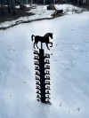 Iron Art Snow Gauge