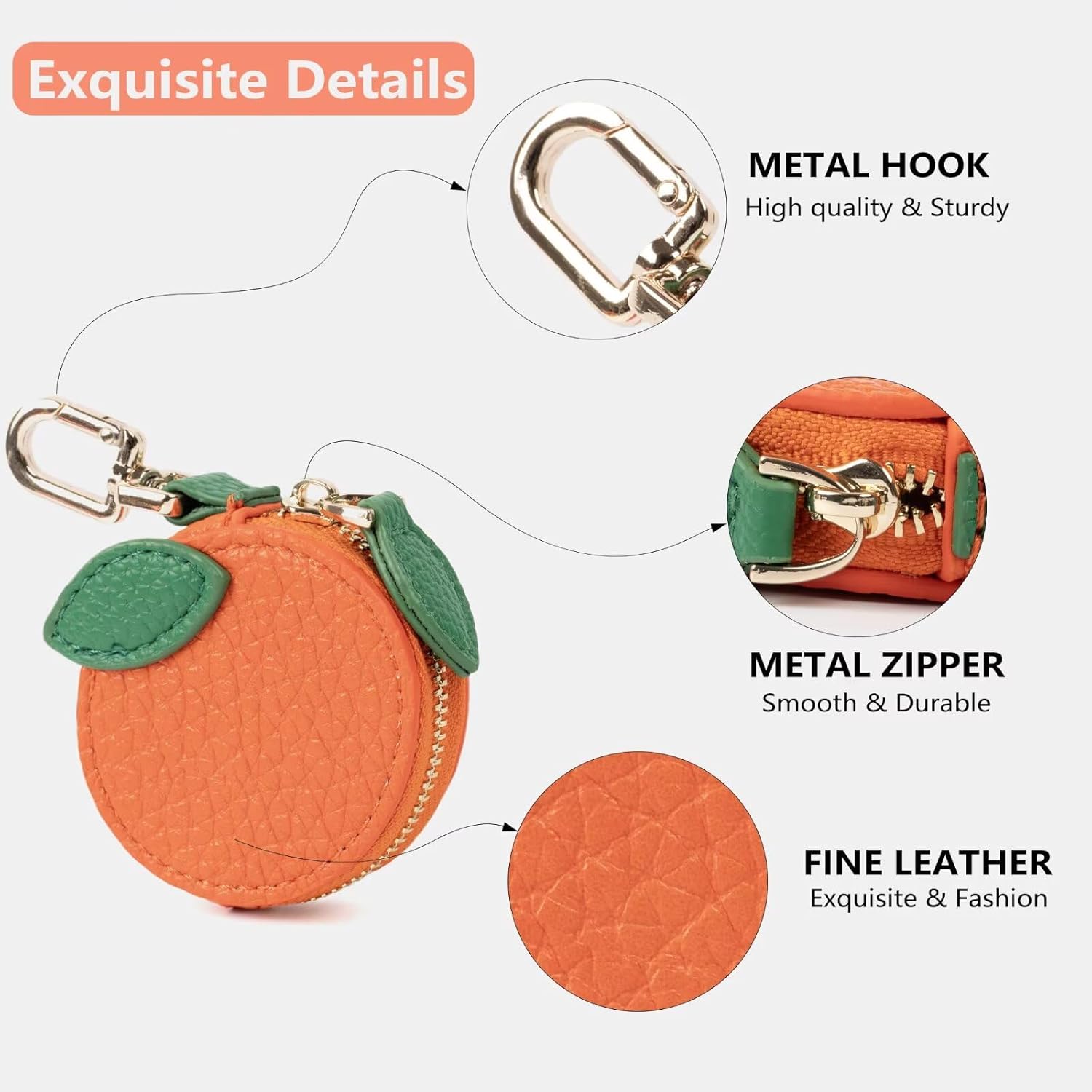 ⏰LAST DAY SALE 50% OFF💥Cute fruit mini coin purse charm - Jewelry & Earbuds