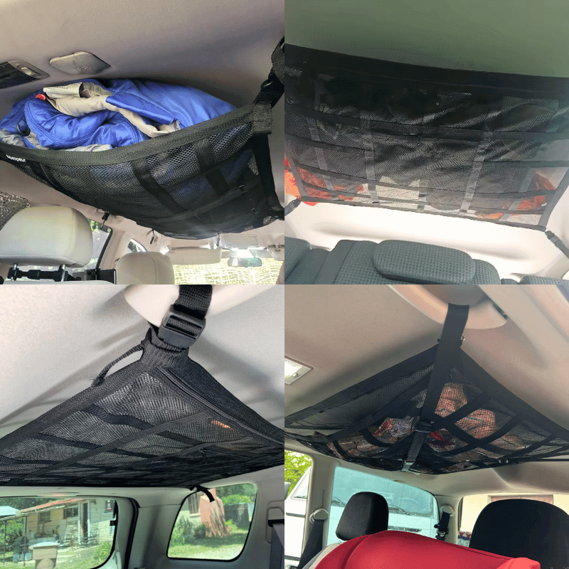 💥LAST DAY SALE 70% OFF💥Car Roof Mesh Storage⚡BUY 2 GET 1 FREE