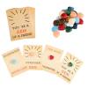 ✨24 Pack Valentines Cards with Heart-Shape Crystals