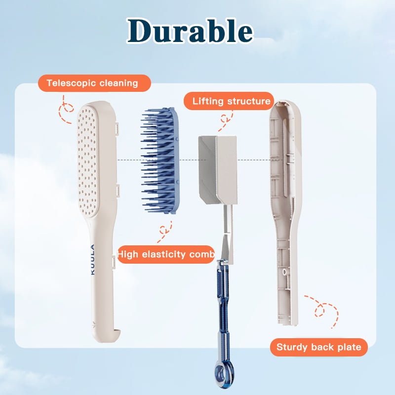 🔥Last Day Sale - 50% OFF🎁One-pull Clean Massage Comb