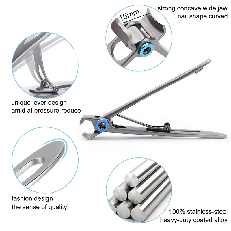 (Spring Hot Sale -50% OFF)Nail Clippers For Thick Nails - Buy 3 Get Extra 20% OFF