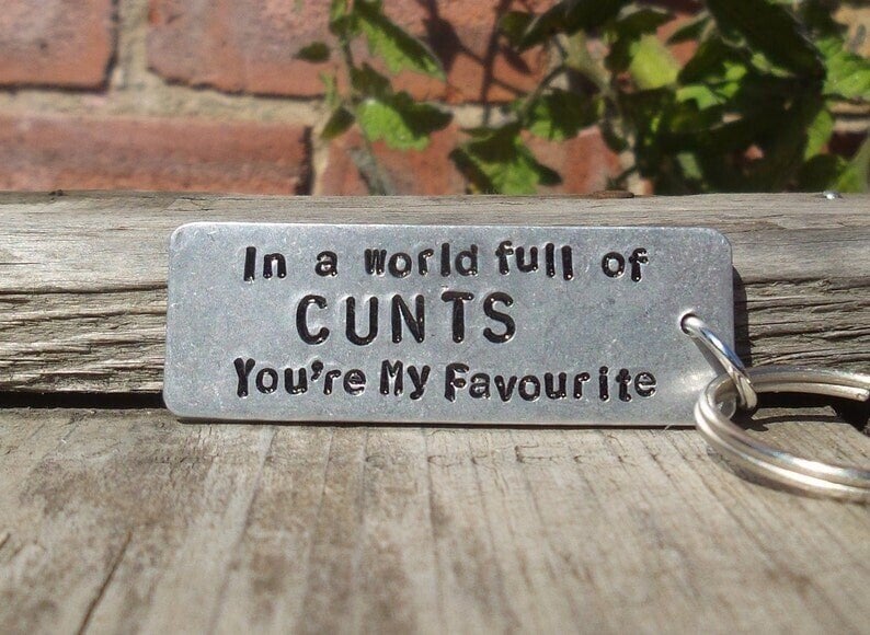 🔥🔥HOT SALE NOW- In A World Full of CUNTS You're My FAVOURITE Funny Gifts (BUY 3 SAVE 10%)