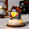 👍🔥Christmas resin small house Santa Claus store micro landscape resin ornaments