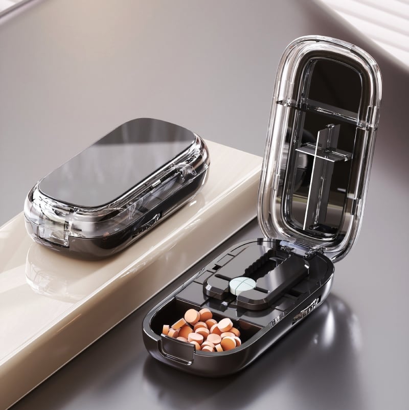 🏆Flash Sale⚡ 50K+ SOLD! Adjustable Pill Cutter Splitter