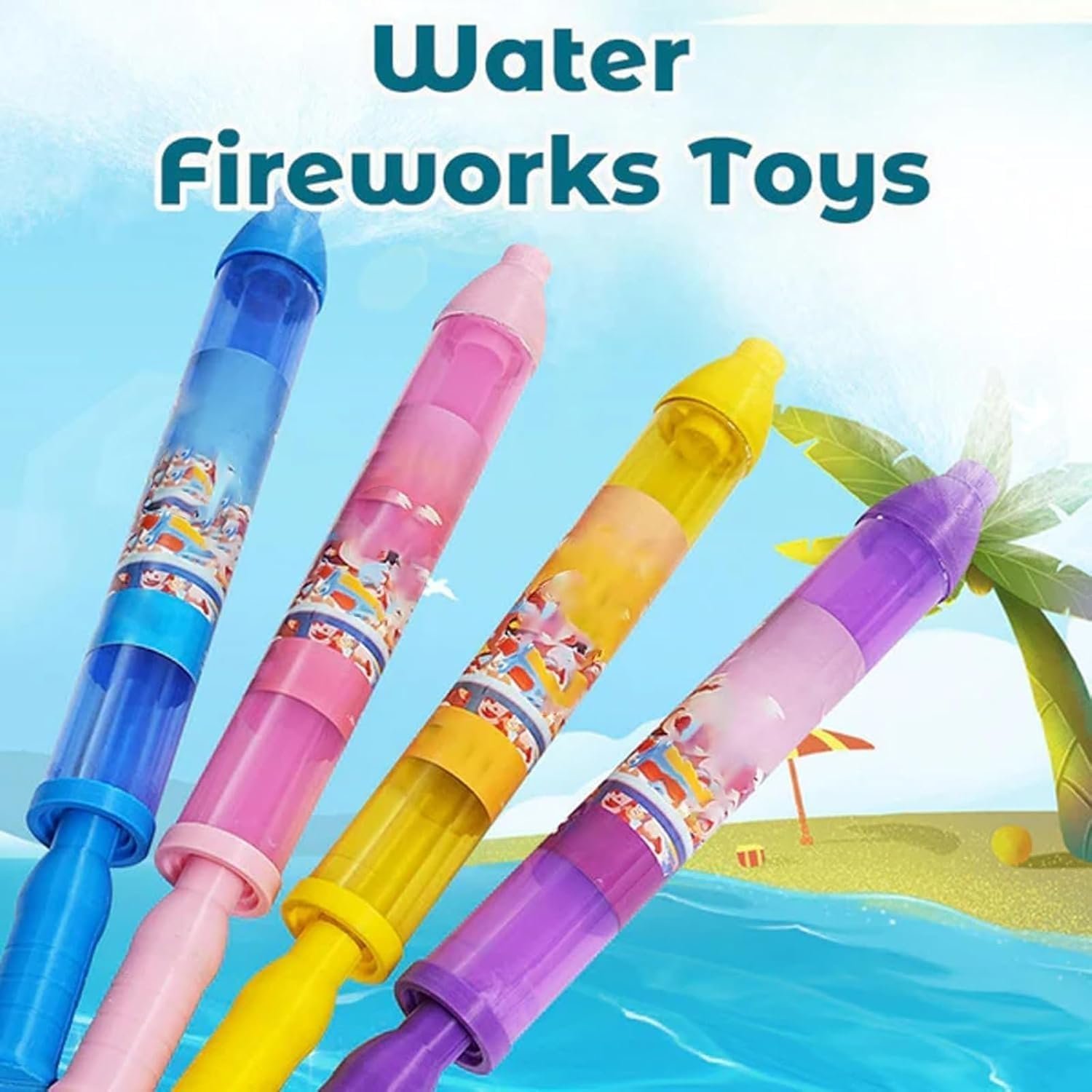 🔥Last Day Promotion 70% OFF☀️Firework Style Water Spray Toy