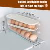 💥LAST DAY SALE 50% OFF💥2-Tier Tilted Design Egg Storage Rack