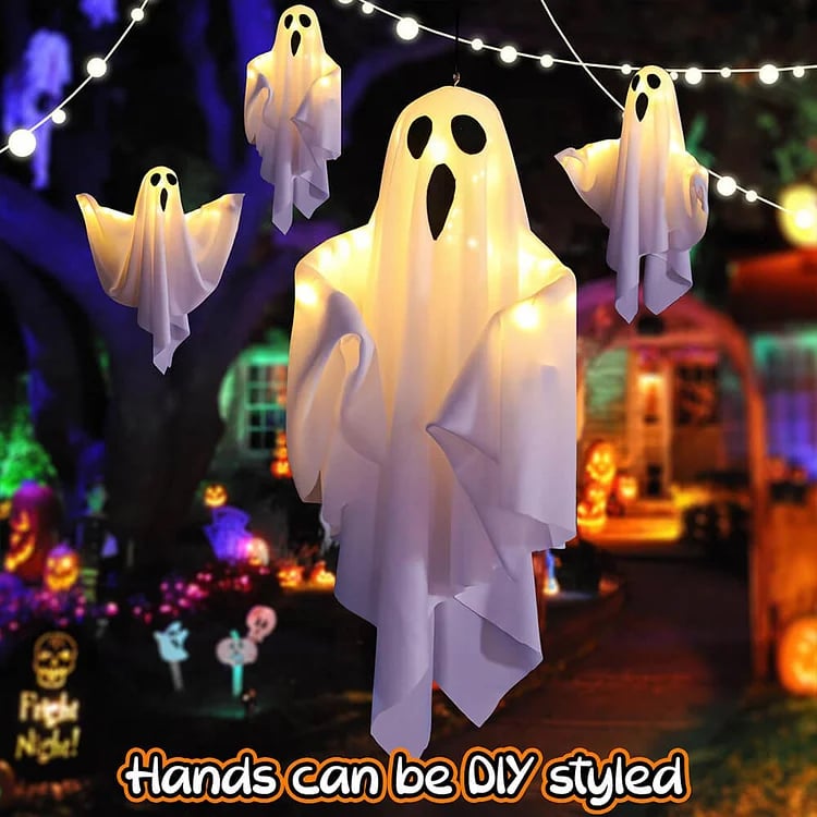 🎁TikTok Last Day Sale - 70% OFF👻✨Halloween Glowing Ghost Chandelier