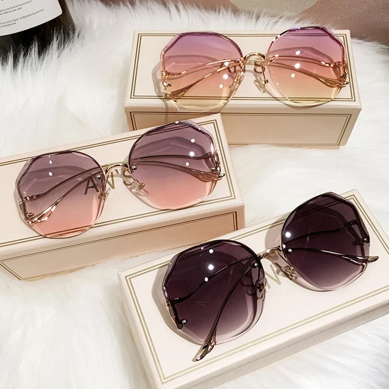 ⚡⚡Last Day Promotion 48% OFF - Fashion Vintage UV400 Ladies Oversized Square Sunglasses🔥BUY 2 FREE SHIPPING