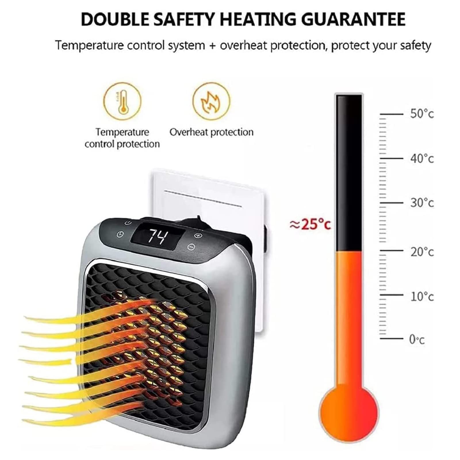 🔥Winter Sale Promotion 49% OFF🔥Smart Ceramic Heater(Buy 3 Free Shipping)