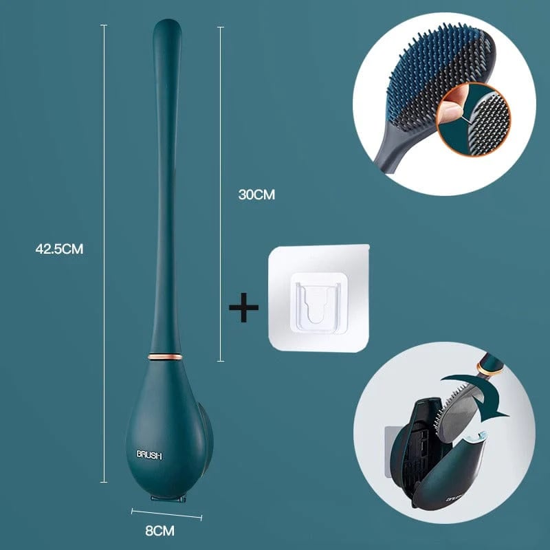 ✨Moderne flexible Toilettenbürste aus Silikon für zu Hause