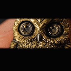 🎁TikTok Last Day Sale - 70% OFF🦉Handmade Owl Fidget Pendant