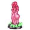 Surreal Realistic Wolf Teeth Luminous Silicone Dildo With Suction Cup