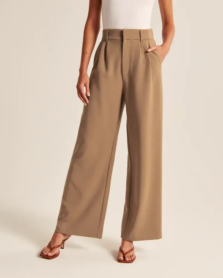 🔥Last Day Promotion 50% OFF - Icy Lightweight Tailored Wide Leg Pants🎉BUY 2 GET EXTRA 10% OFF & FREE SHIPPING NOW!!!