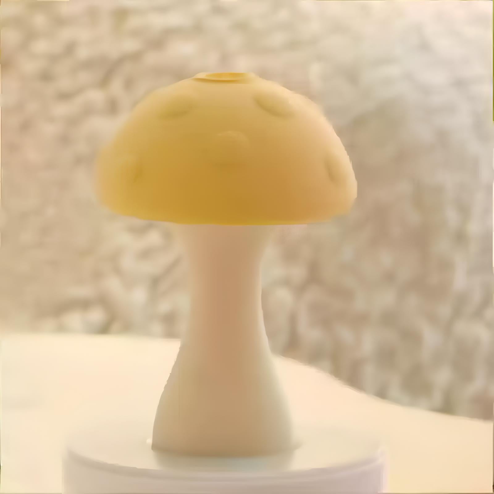 Mushroom Clitoral Sucking Stimulation Vibrator With Luminous Dust Cover