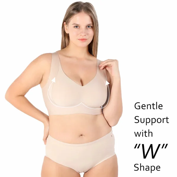 🎁LAST DAY 50% OFF🔥Daily Comfort Wireless Shaper Bra-BUY 2 SAVE $ 15 & FREE SHIPPING