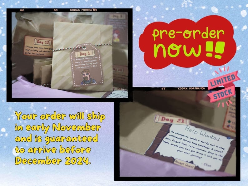 🎁TikTok Last Day Sale - 70% OFF🎉Stardew Valley Advent Calendar