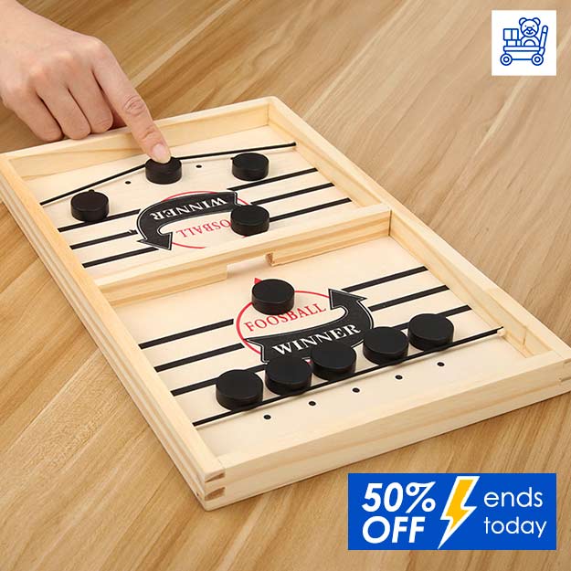 (🎄Christmas Promotion--48%OFF)Wooden Hockey Game(Buy 2 get FREE SHIPPING)