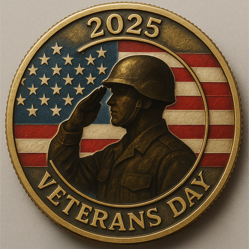 🏆Flash Sale 60% OFF - 🎖️2025 Veterans Day Commemorative Coin