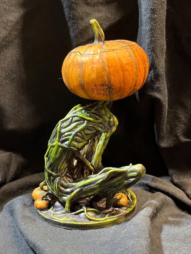 🎃Halloween horror ORIGINAL pumpkin head Ghouls monster