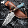 Blade Handmade Knife - Hand Forged + Sheath