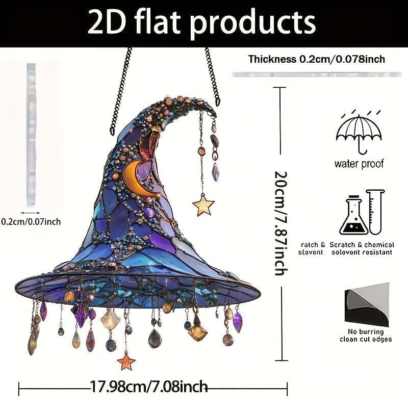 🎁TikTok Last Day Sale - 70% OFF🔥Witch Hat Design Hanging Ornament