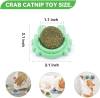 Buy 3 Get 1 Free🔥Crab Catnip Ball Toy – Teething Cleaning