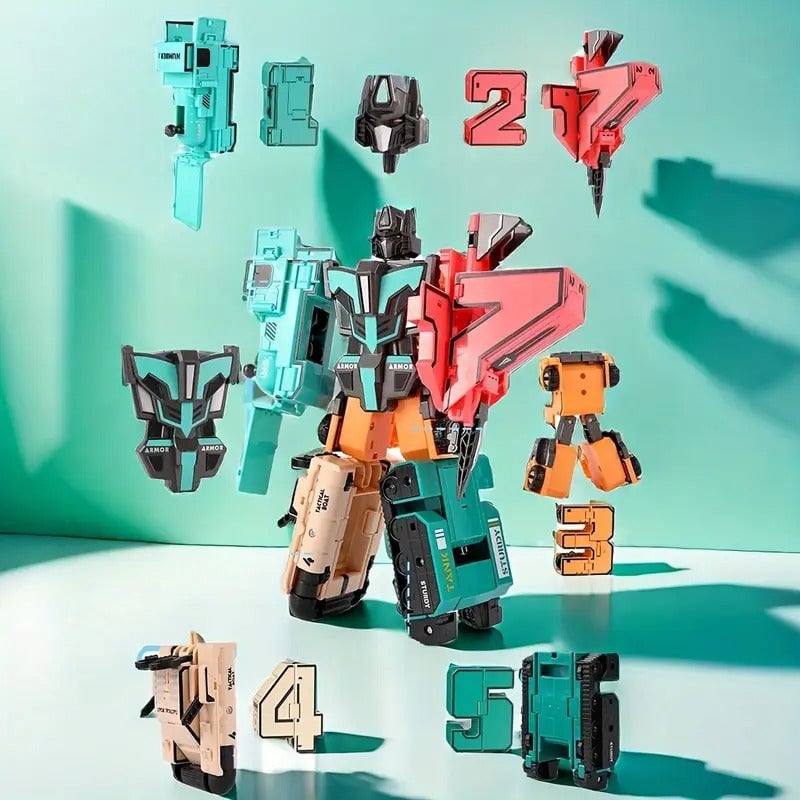 🍂TikTok Fall Mega Sale🎉Interlocking Numerical Models Pack