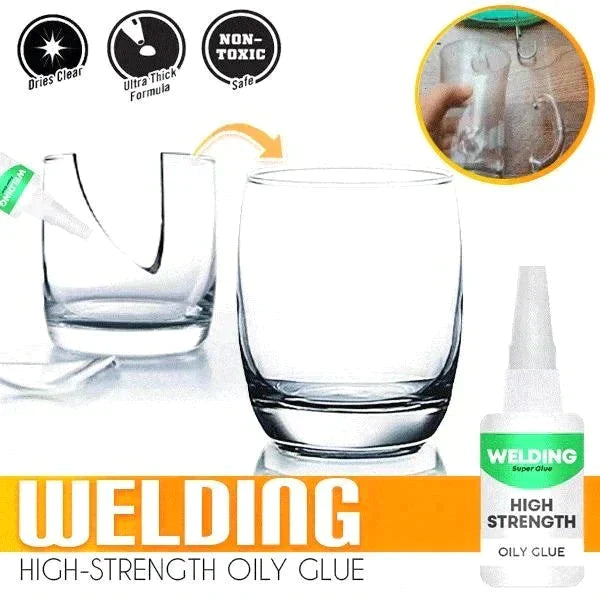 Welding High-strength Oily Glue（Gift Free Dropper）