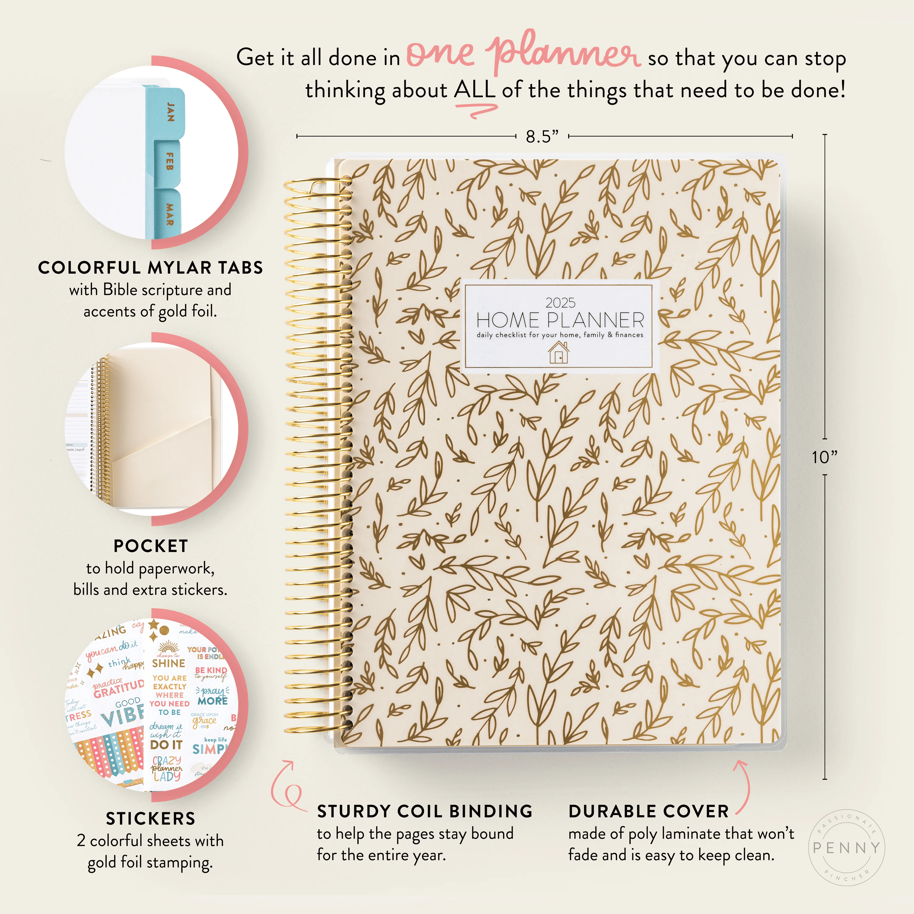 🔥Christmas Flash Sale-50% OFF - Home Planner (2025)