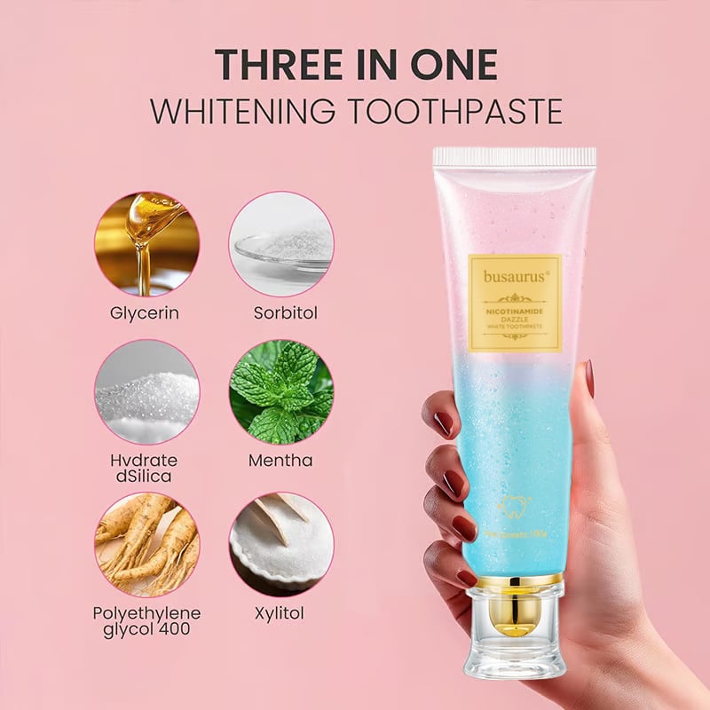 💥LAST DAY SALE 50% OFF💥Niacinamide Whitening Toothpaste