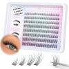 100Pcs Self Adhesive Lash Clusters, No glue, not bond needed!