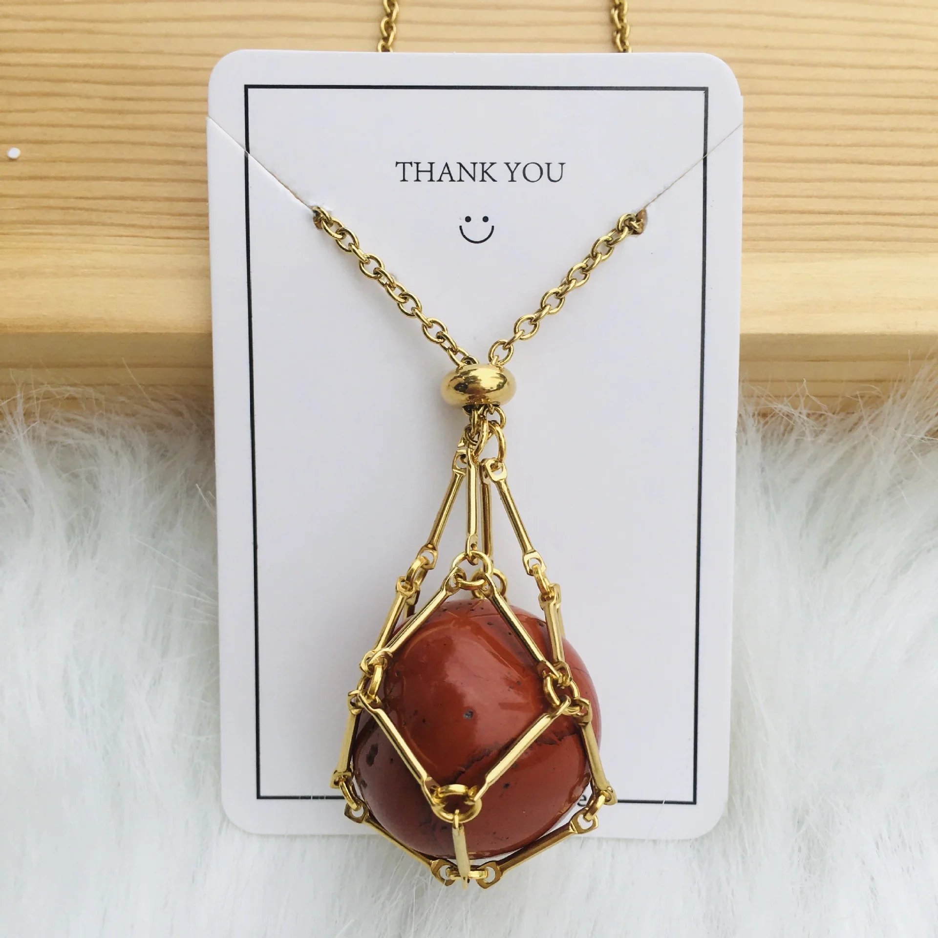 🎁2023 Crystal Stone Holder Necklace - Free (Crystal) Gift Included🎁