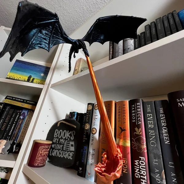 (🔥TikTok Summer SALE) -Dragon Flame Book Nook