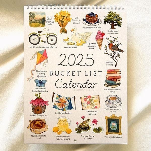 TikTok Last Day Promotion -70% OFF🎉Preorder 2025 Bucket List Calendar📅