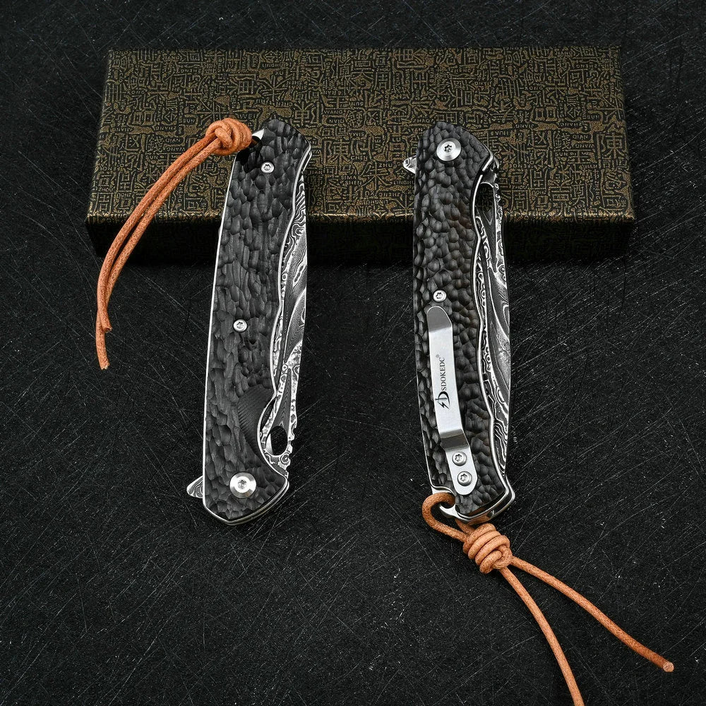 Handcrafted Damascus Steel Knife