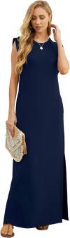 🎁LAST DAY 45% OFF🎁-Women Wrinkle-Free Long Maxi Dress