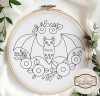 🔥2024 NEW Halloween Embroidery KIT 👉[Allows beginners to easily create perfect projects.]