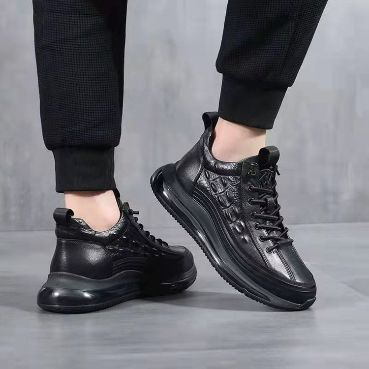 🥾Men's Casual Air Cushioned PU Shoes!! --🎉FREE SHIPPING NOW