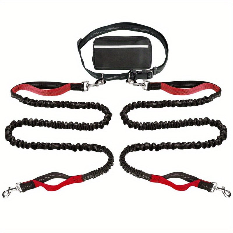 🔥Last Day Promotion 70% OFF💥Hands Free Dog Leash with Zipper Pouch