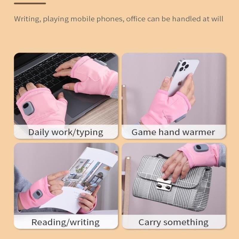 🌲Early Christmas Sale 48% OFF🎁Smart Thermostatic Heated Fingerless Gloves🔥Buy 2 Save 10% OFF & Free Shipping