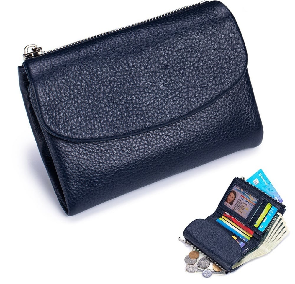 ⏰LAST DAY SALE 50% OFF💥Unisex Pebble Leather Wallet