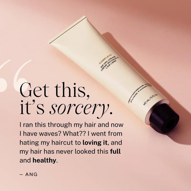 Last Day Promotion 70% OFF - 🔥Complete Air Dry Cream (🌿Free of sulfates and color-stripping agents)
